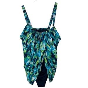 Perona‎ plus women’s one piece bathing suit 18W